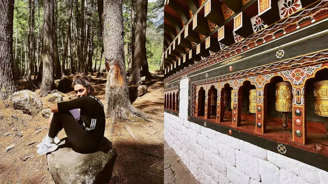 When Deepika Padukone shared photos of the natural scenery and various sights during her Bhutan trip. – TOI Etimes